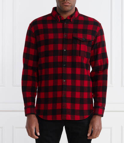 Хлопковая рубашка Dsquared2 - черный(S71DM0655 S78301)