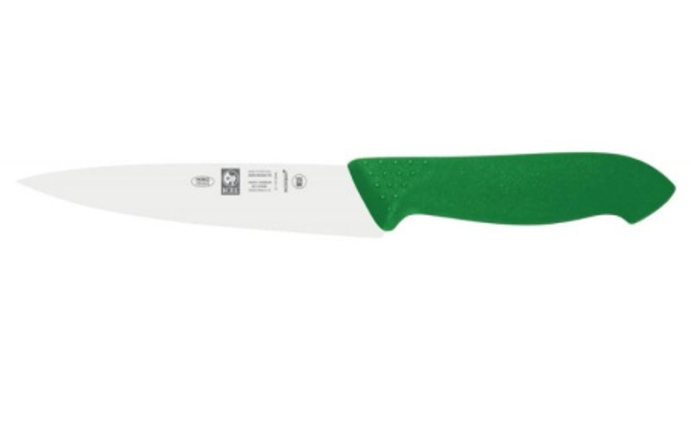 Нож кухонный 150/270 мм. зеленый HoReCa Icel (28500.HR03000.150)