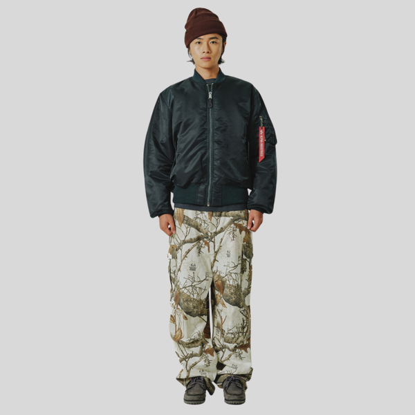 Бомбер Alpha Industries MA-1 Midnight Teal (Синий)