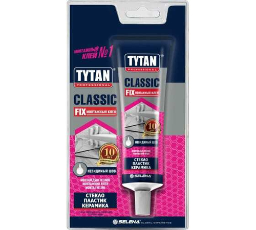 Клей монтажный TYTAN Classic Fix Бесцветный 100мл