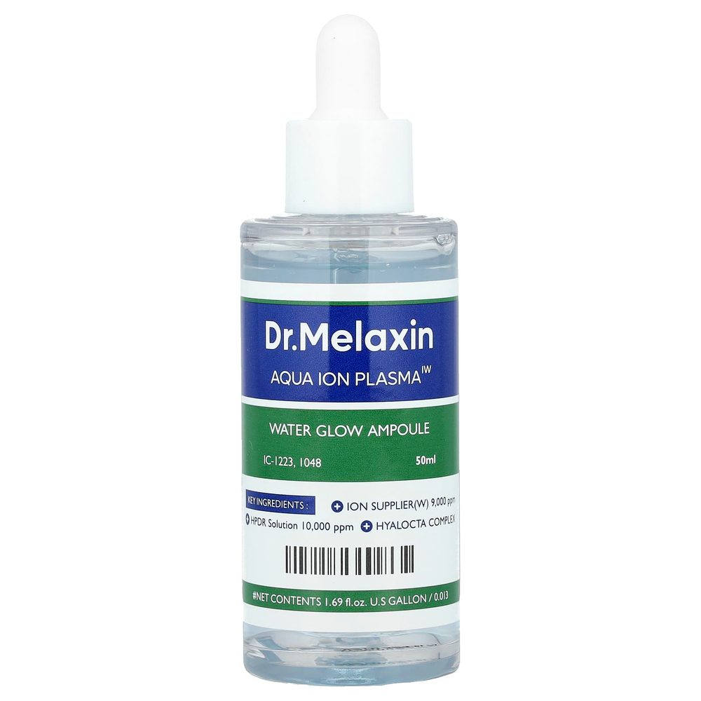 Dr.Melaxin, Aqua Ion Plasma, Water Glow, ампула, 50 мл (1,69 жидк. Унции)