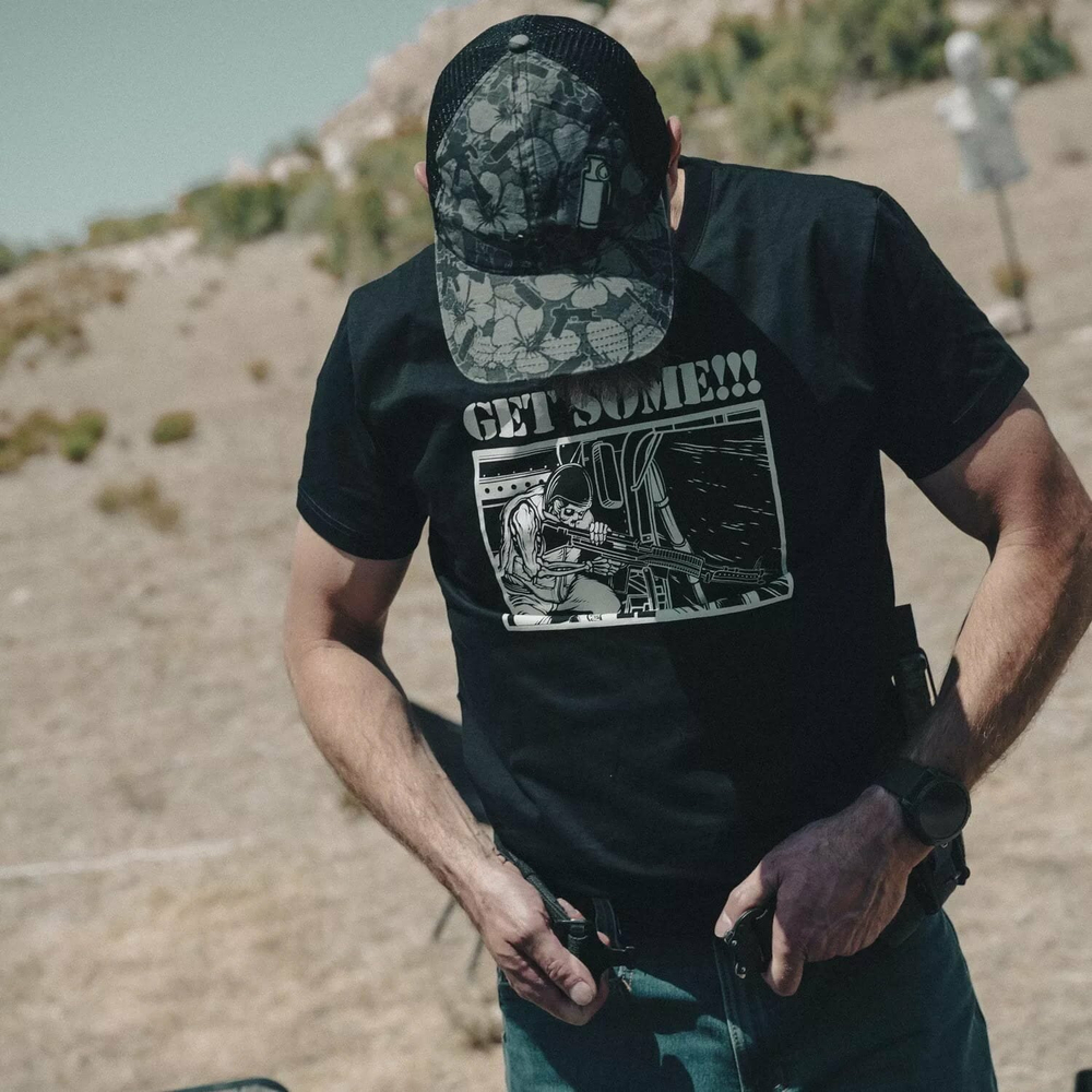 Бейсболка Helikon-Tex Hawaiian Trucker Cap Dark Ops