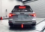 Карбоновый спойлер на крышу для AUDI RS4 A4 AVANT B9 2018-2020 Ауди аэродинамический обвес