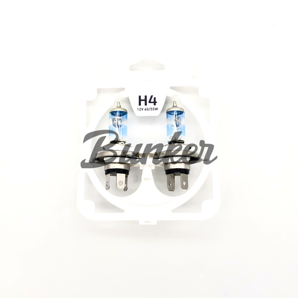 Галогенные автолампы MTF Argentum +130% 3300К H4, (компл.)