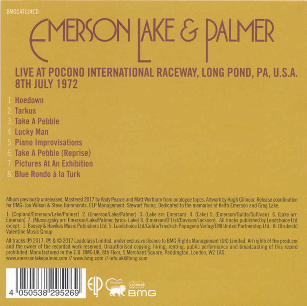 Emerson, Lake & Palmer / Fanfare 1970 - 1997 (Deluxe Edition)(3LP+2x7" Vinyl Single+18CD+Blu-ray Audio)