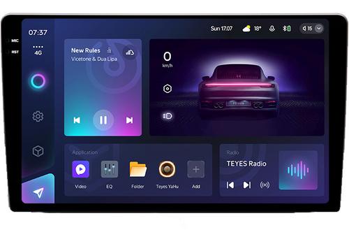 Магнитола в 10" рамку с экраном 10.36" 2K QLed - Teyes CC3-2K на Android 10, Быстрая, Carplay, 4G SIM-слот