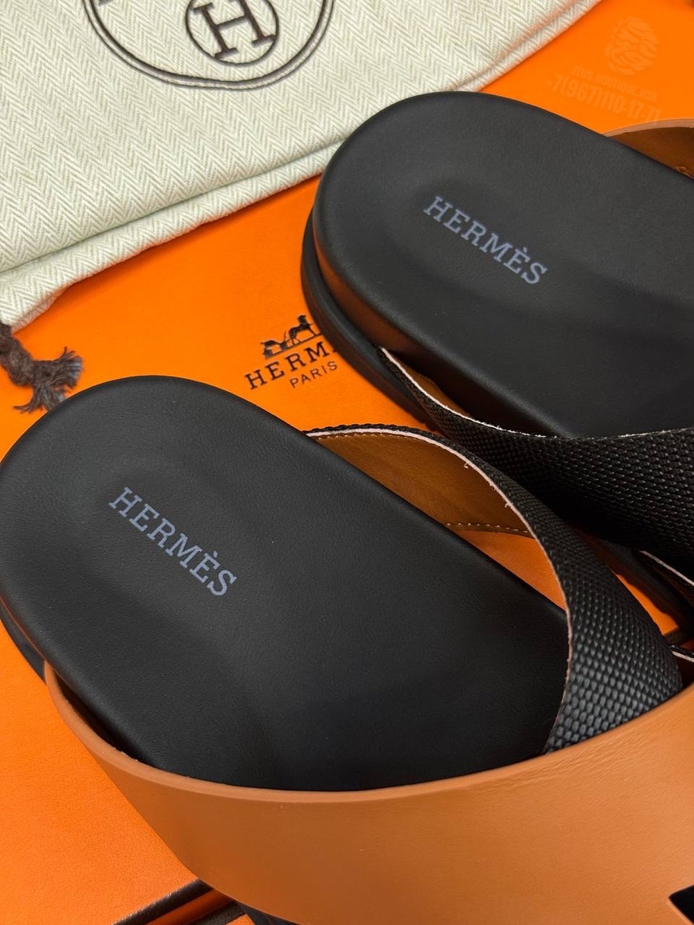 Шлепанцы Hermes Kazimir