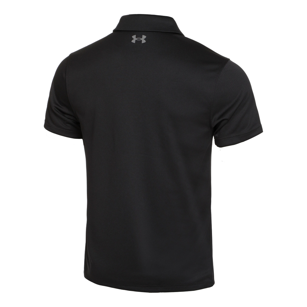 Мужское теннисное поло Under Armour Tech Polo Men - Black, Grey