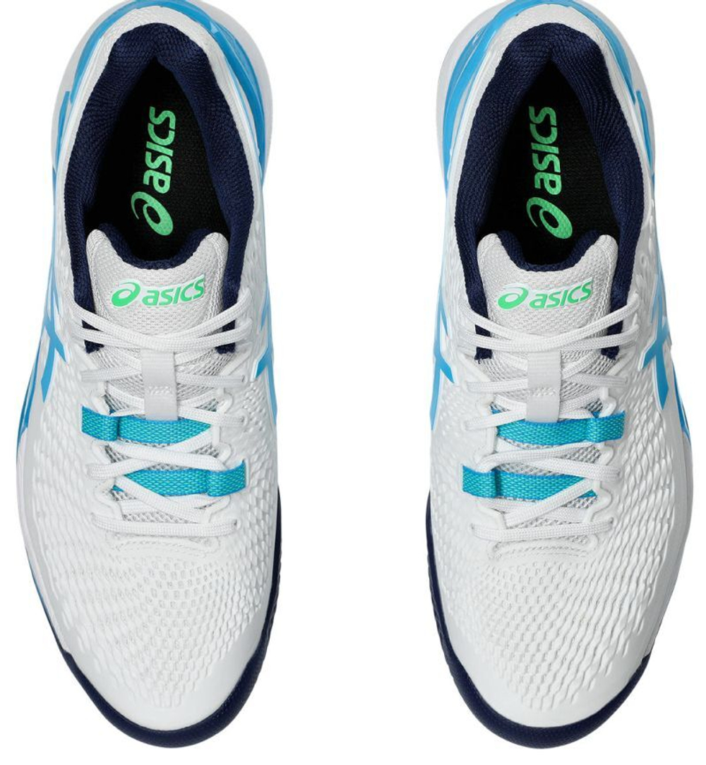 Мужские кроссовки теннисные Asics Gel-Resolution 9 Clay - белый