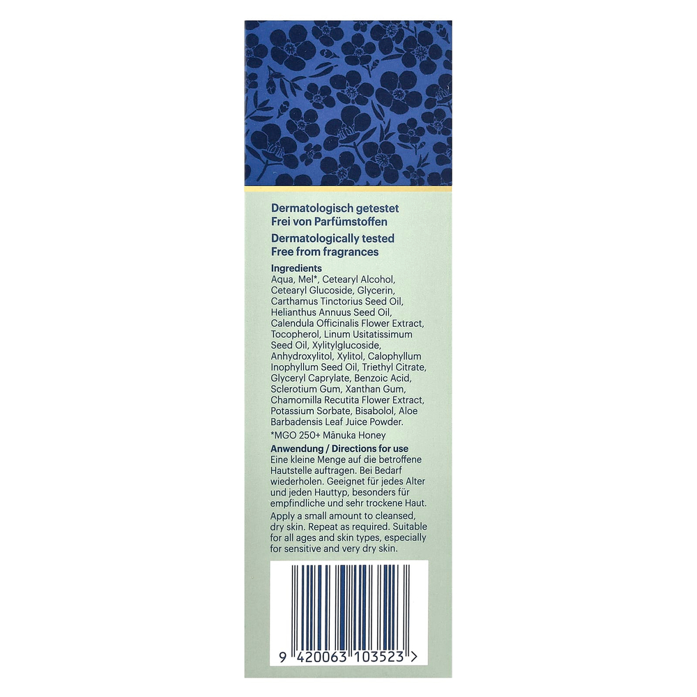 Manuka Health, Успокаивающий крем Manuka, 50 мл (1,69 жидк. Унции)