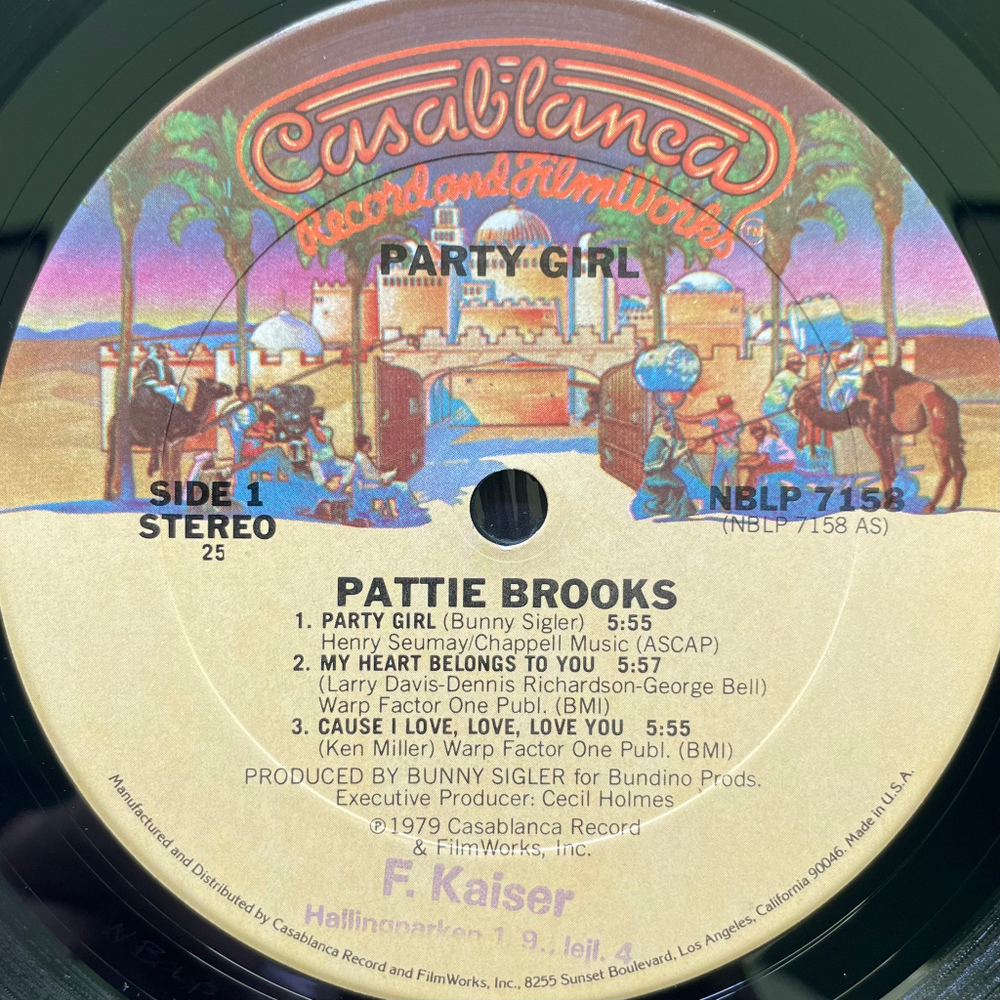 Pattie Brooks – Party Girl (США 1979г.)