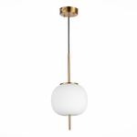 Светильник светодиодный, золотистый, белый, LACUS, LED, 13