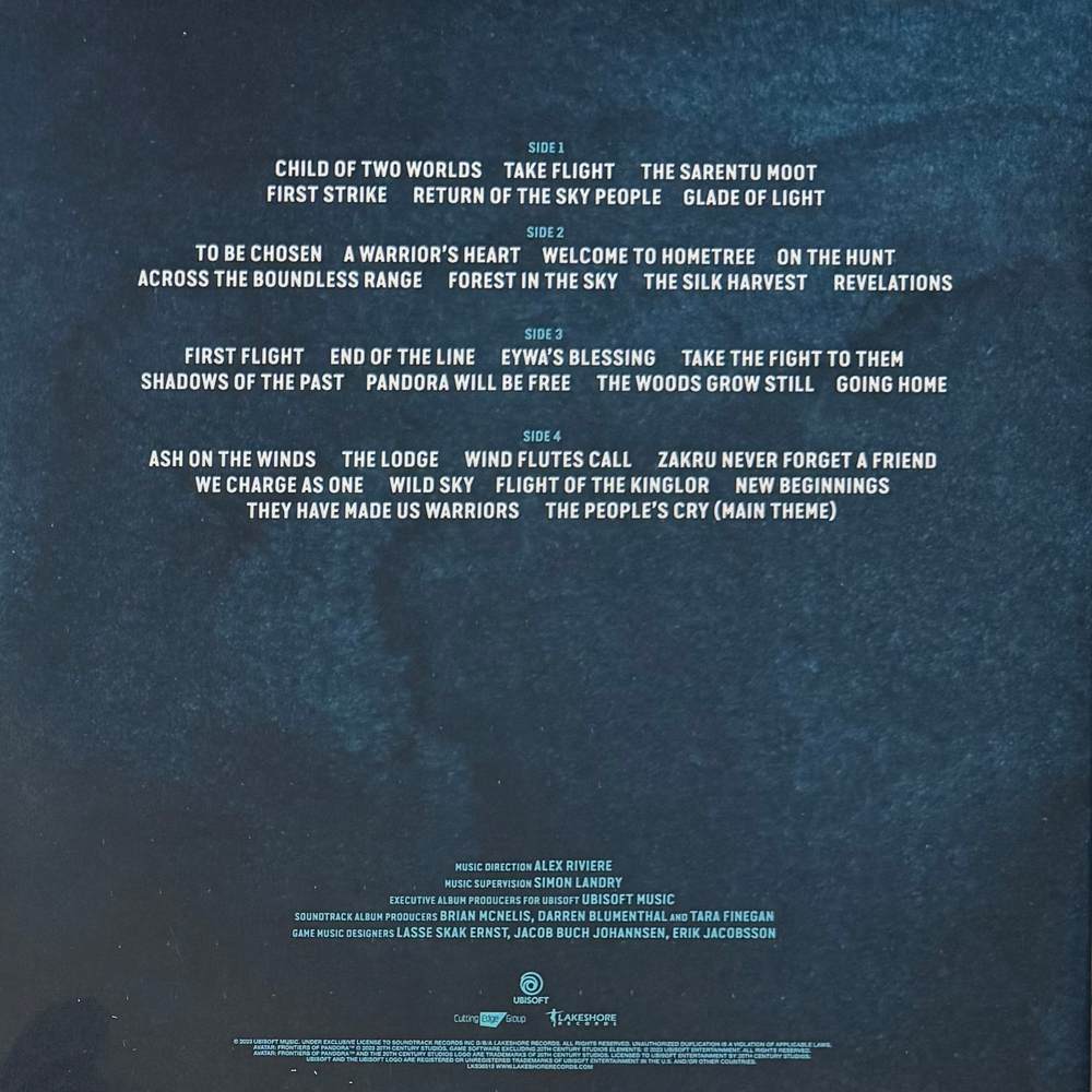 Avatar: Frontiers Of Pandora - Original Game Soundtrack 2LP (Европа 2024г.) Pink/Blue