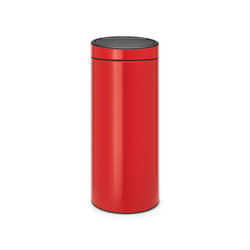 Мусорный бак Touch Bin new 30л Brabantia Пламенно-красный
