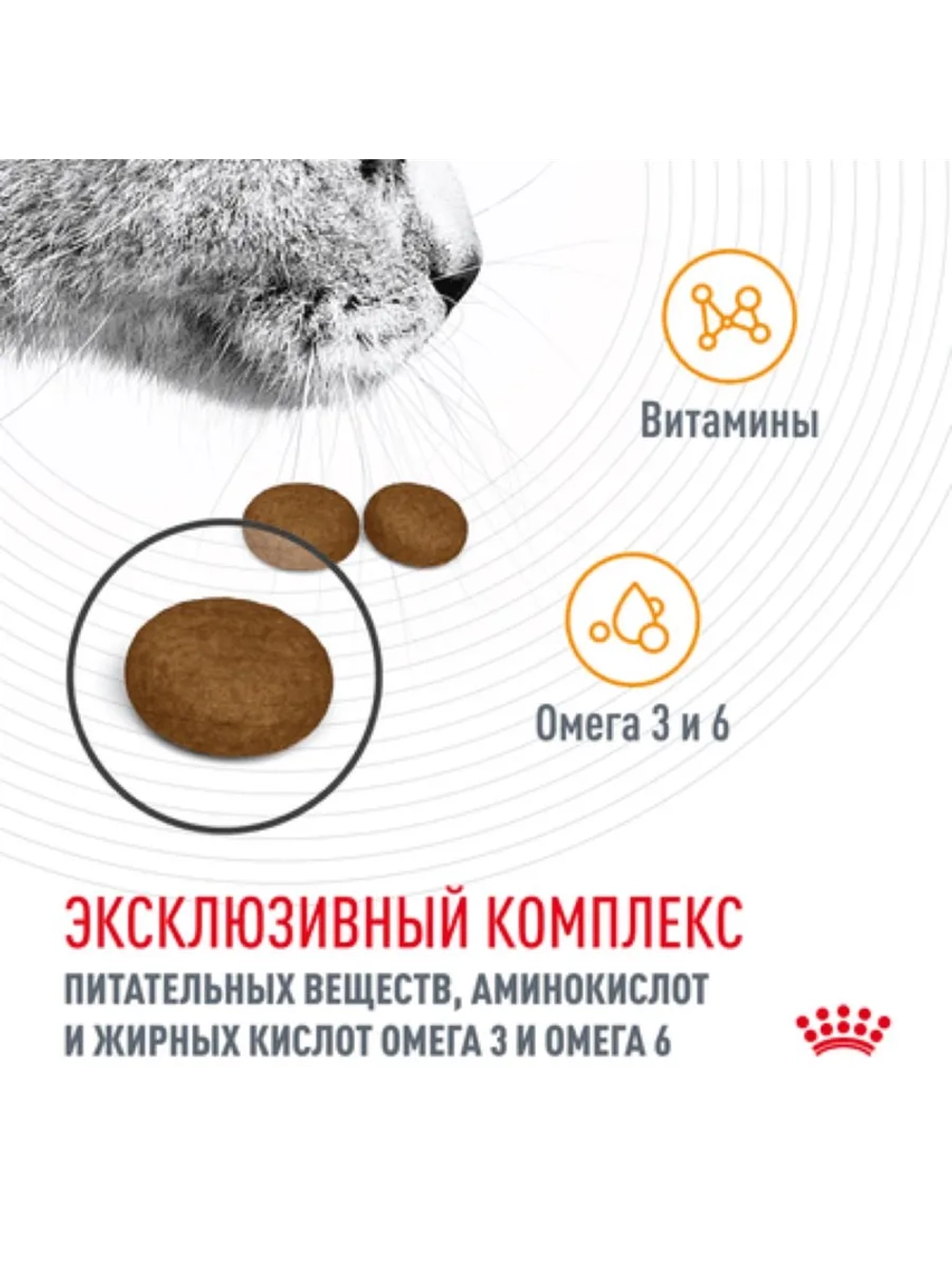 Hair&Skin Care Корм для кошек Здоровая кожа и шерсть 2кг