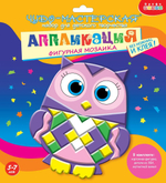 Фигурная мозаика "Совёнок" (Дрофа)