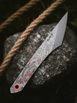 Нож NC Custom KOI Snake, Green