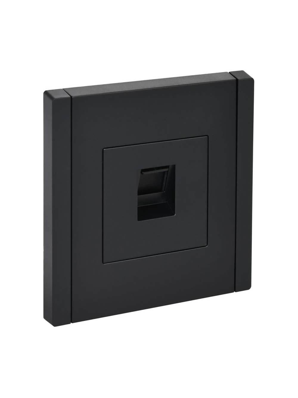 Розетка компьютерная RJ45 кат.5E FORTE&PIANO FP132 черн. IEK FP-K10-1-K02