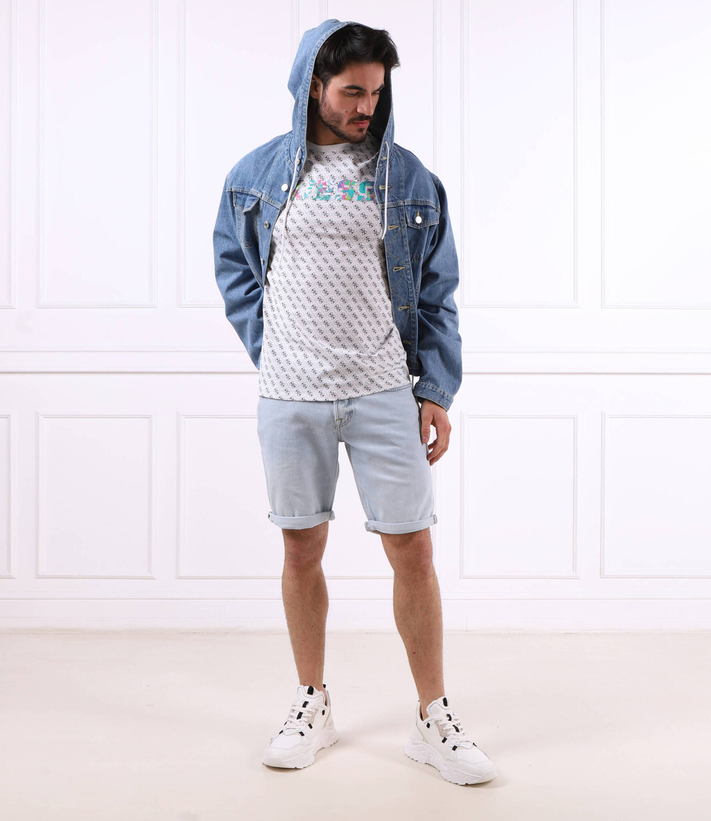 Шорты GUESS - голубой(M3GD01 D4T9F)