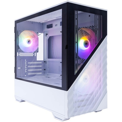 Корпус Mini-Tower 1STPLAYER DK D7 ARGB, Micro-ATX, белый (D7-WH-3F1-W)
