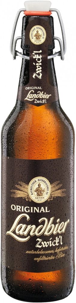 Пиво Актиен Оригинал Ландбир Цвикль / Aktien Original Landbier Zwick'l 0.5 - стекло