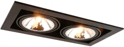 Точечный светильник Cardani Semplice A5949PL-2BK Arte Lamp