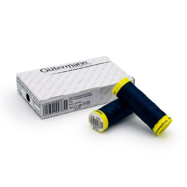 Нитки для трикотажа Gutermann Maraflex 120 (150 метров), 5 кат. | 310 т.чернильный