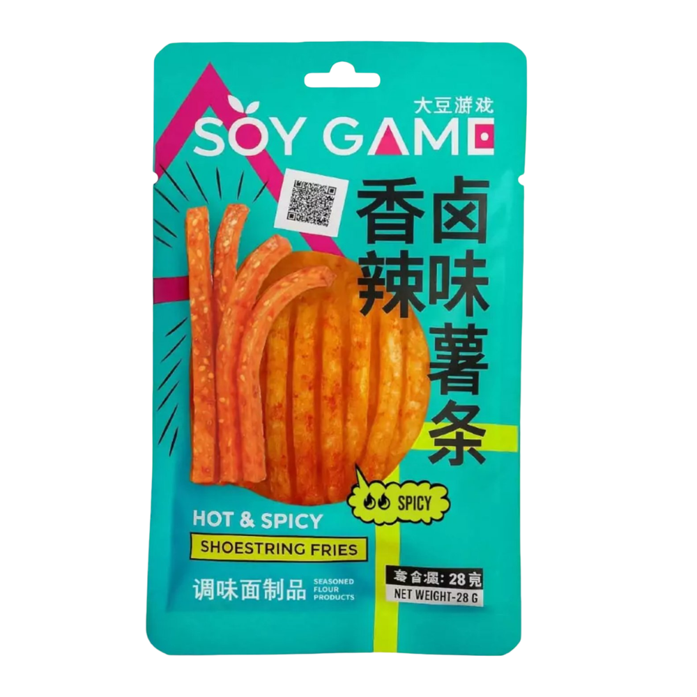 SOY GAME Латяо стики фри пряные острые, блок 20 шт. (28г х 20 х 12)