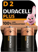 Элемент питания Duracell Plus LR20 BL/2