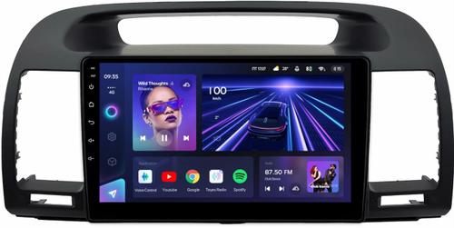Магнитола для Toyota Camry 30 2001-2006 (рамка черная) - Teyes CC3 монитор 9" QLED на Android 10, Быстрая, CarPlay, 4G SIM-слот