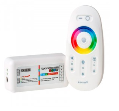 312_ General контроллер для св/д ленты 12V 288W IP20 RGB+W с радиопульт. GDC-RGBW-288-R-IP20-12 арт. 511801 ш/к 4630031863327