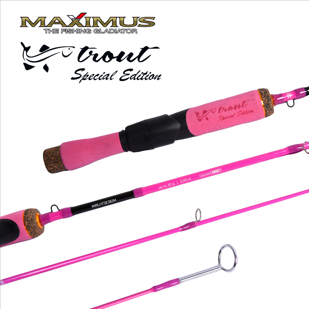 Зимняя удочка Maximus LONG HAND 382M TROUT SE 0,95 м до 30 г.(MIRLHTSE382M)