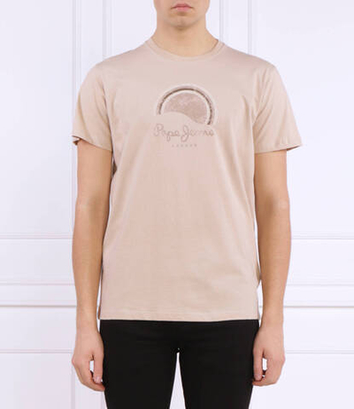 Футболка RICHMOND Pepe Jeans London - бежевый(PM508698)