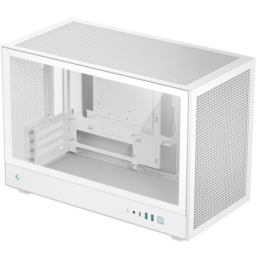 Корпус Mini-Tower DeepCool CH260 WH, Micro-ATX, белый (R-CH260-WHNGM0-G-1)