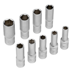 Набор инструментов, 1/2", CrV, пластиковый кейс 60 предметов Stels