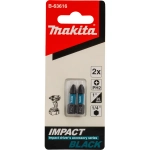 Насадка Impact Black PH2, 25 мм, C-form, 2 шт. Makita B-63616
