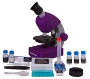 Микроскоп Bresser Junior 40x-640x, фиолетовый