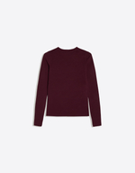 Женский лонгслив с круглым вырезом - BERSHKA