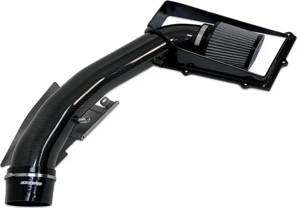 Система впуска 034Motorsport Audi TT RS/RS3 2.5 TFSI EVO X34 4" Carbon Fiber Open-Top Cold Air Intake System