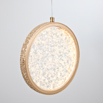 Подвесной светодиодный cветильник LED4U L7108-200 GD