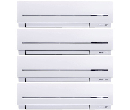 Mitsubishi Electric MXZ-4E72VA/MSZ-SF15VA/MSZ-SF15VA/MSZ-SF15VA/MSZ-SF25VE
