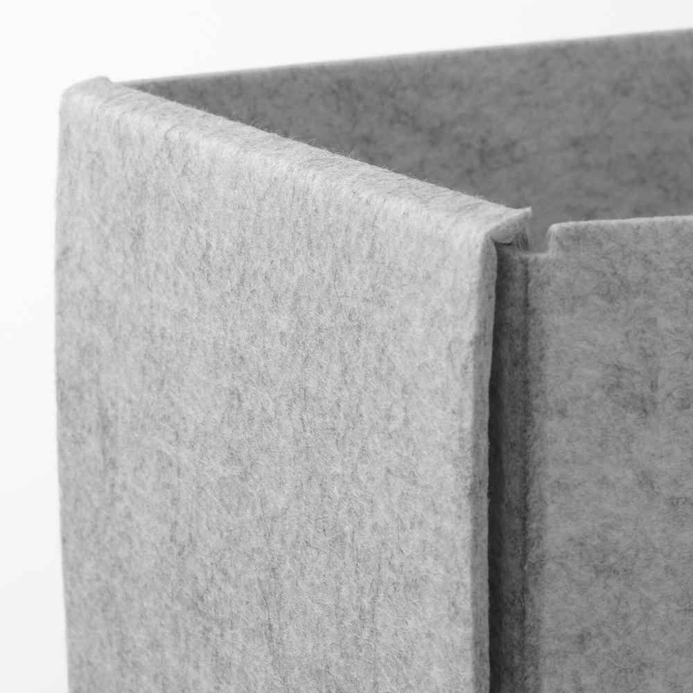 Набор коробок IKEA KOMPLEMENT (КОМПЛЕМЕНТ), Светло-серый, 15x27x12 см, 2 шт