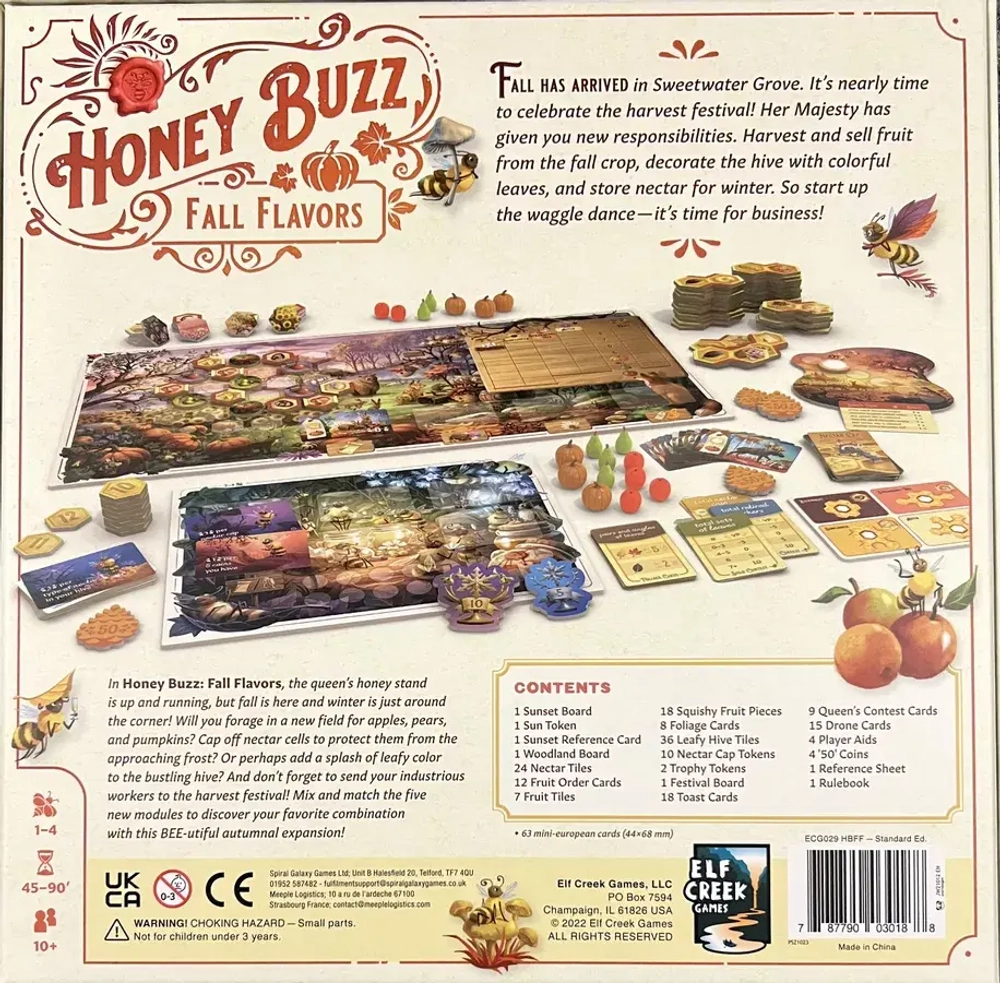Honey Buzz. Fall Flavors. Retail Edition-ECG029/GME-EC-HBFF-crowdgames.ru-4