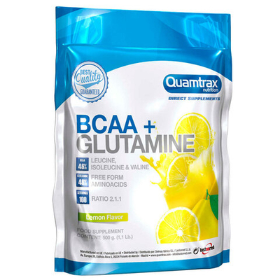 Quamtrax Nutrition BCAA 2:1:1 Glutamine Powder (500 гр.) [M]