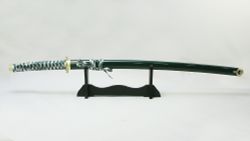 Armas Del Mundo Меч самурайский. Ножны зеленые, золотой декор