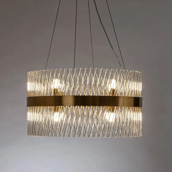 Подвесная люстра Acapulco A1073LM-12PB Arte Lamp