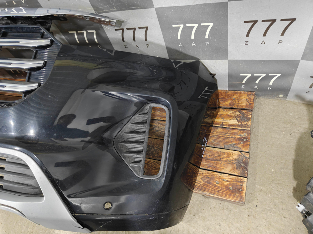 Бампер передний в сборе Exeed VX 21-23 Б/У Оригинал 602000372AADQJ