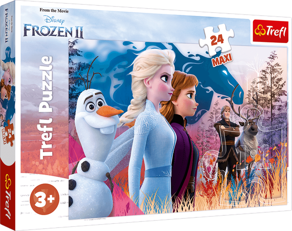 Puzzle "24 Maxi" - Magical journey / Disney Frozen 2
