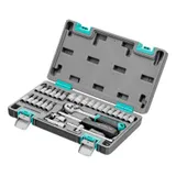 Набор инструментов, 1/4", CrV, пластиковый кейс 29 предметов Stels — фото 1