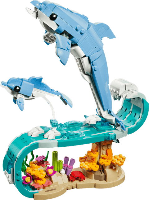 Конструктор LEGO Creator 3in1 31385 Sea Animals: Beautiful Dolphins